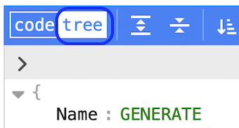 Code Editor - Tree View